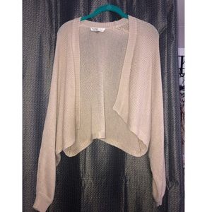 I’m in love with Derek cropped knit cardigan